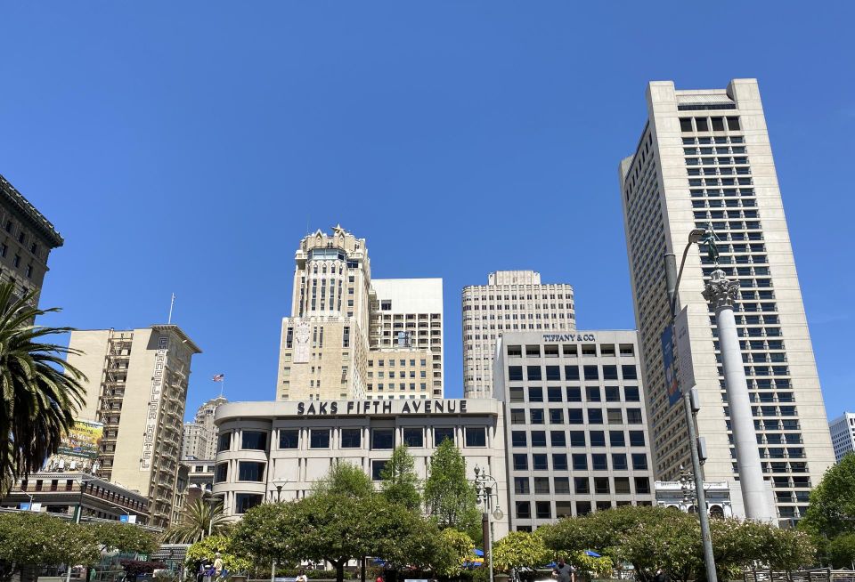 Union Square in downtown San Francisco