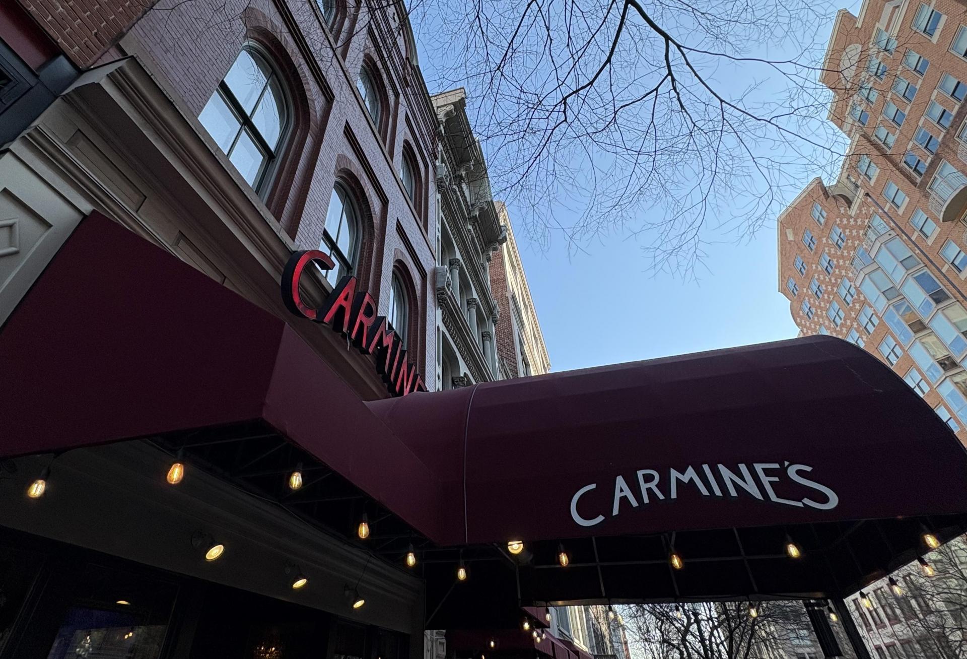 Carmine's restaurant at 425 Seventh St. NW sits in the first building that Douglas Jemal ever purchased.