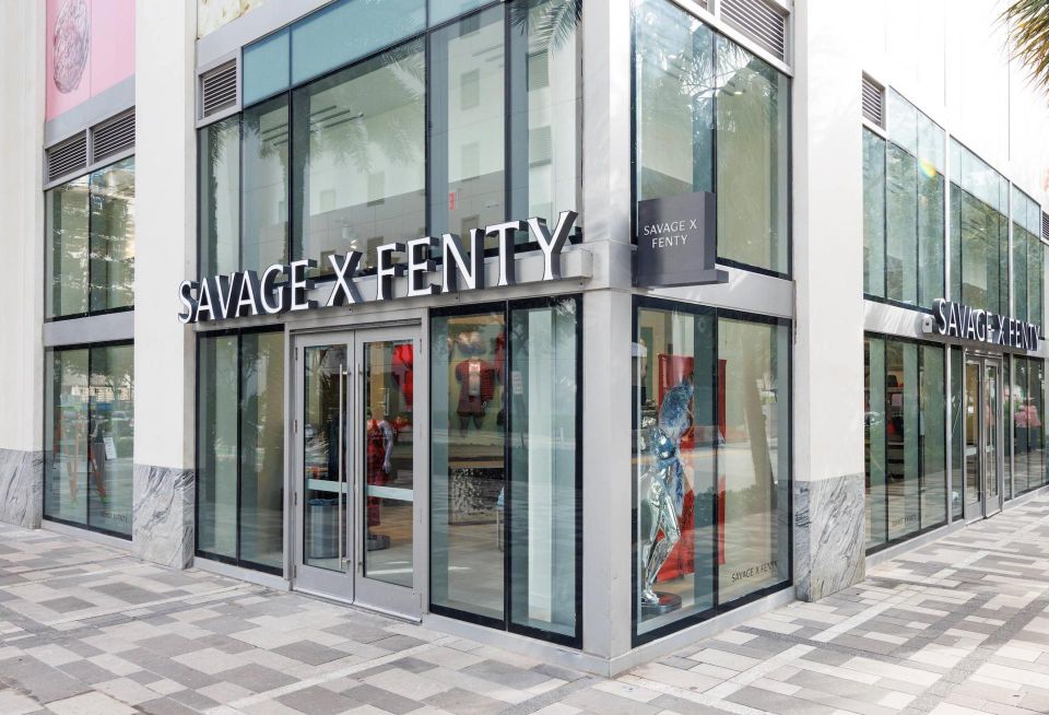 Savage X Fenty Rihanna Miami Worldcenter Downtown Miami