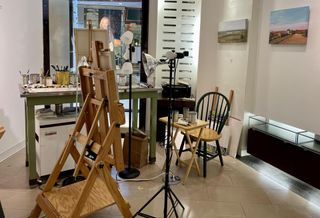 Vacant Retail Space Becomes A Blank Canvas For Artists