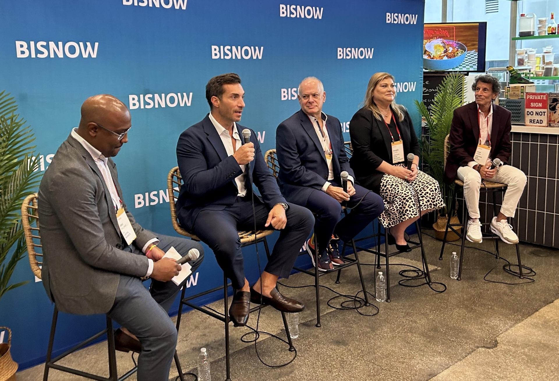 Panel 1 - JLL Eric Williams – Miami Beach City Commissioner Joseph Magazine – Terranova Corp. Stephen Bittel – The Lincoln Road Business Improvement District Anabel Llopis – Vertical Real Estate Lyle Stern