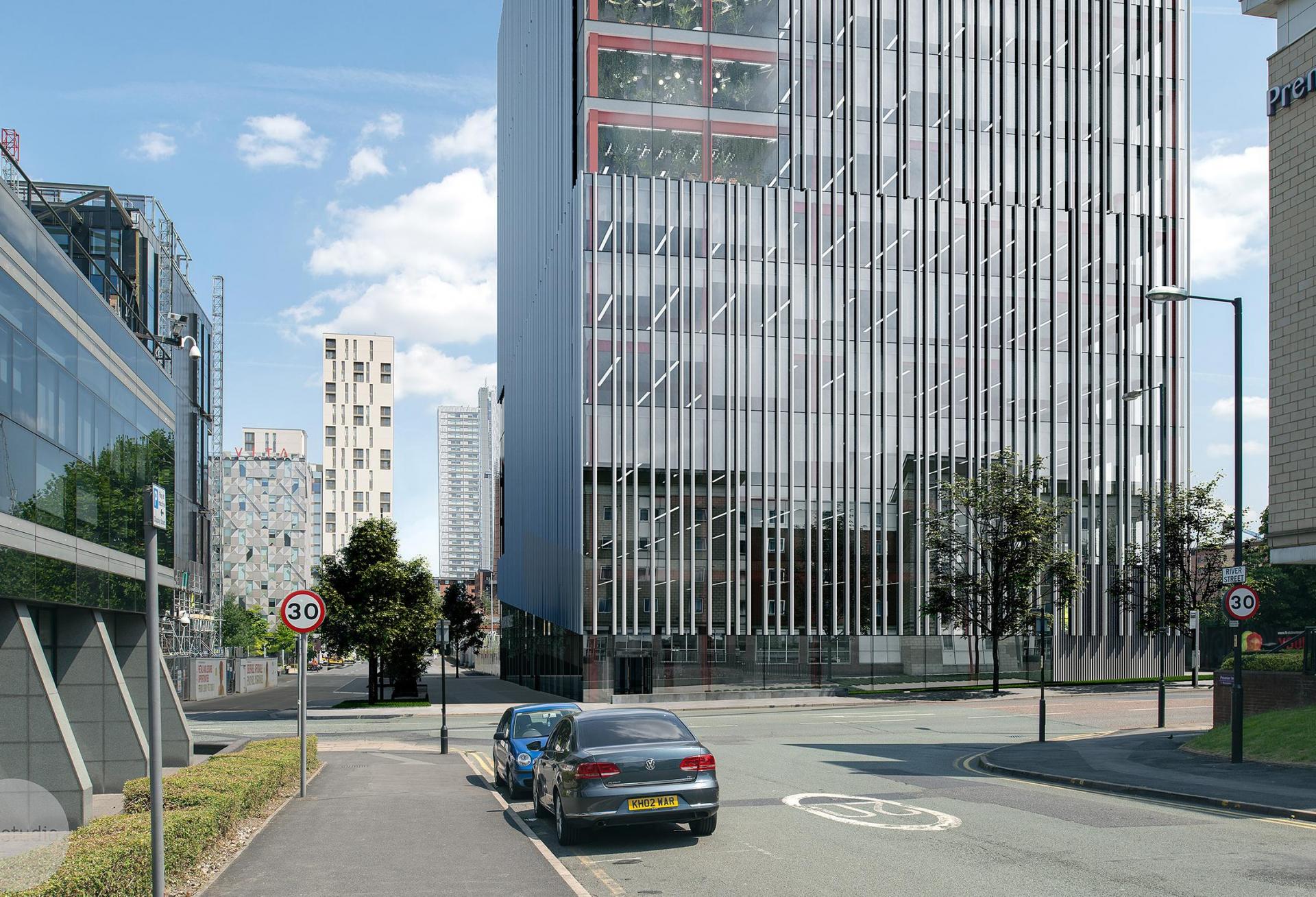 First Street Manchester plot 9a premier inn