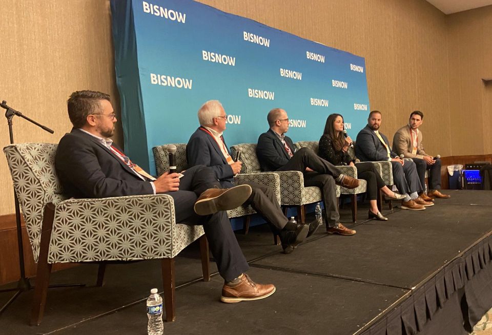 D.F. Pray's Matt DeThomas, HFA | LaFreniere Architects' John LaFreniere, Veitas Engineers' Jonathan Bayreuther, The Collaborative Cos.' Laura Gollinger, Bozzuto Construction Co.'s Briana Rennie, The Hanover Co.'s Stephen Dazzo.