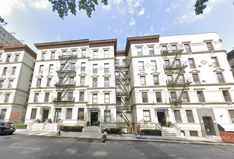 475 Central Park W., the largest of the four-building residential portfolio on Central Park W. sold by T30 Capital this week.