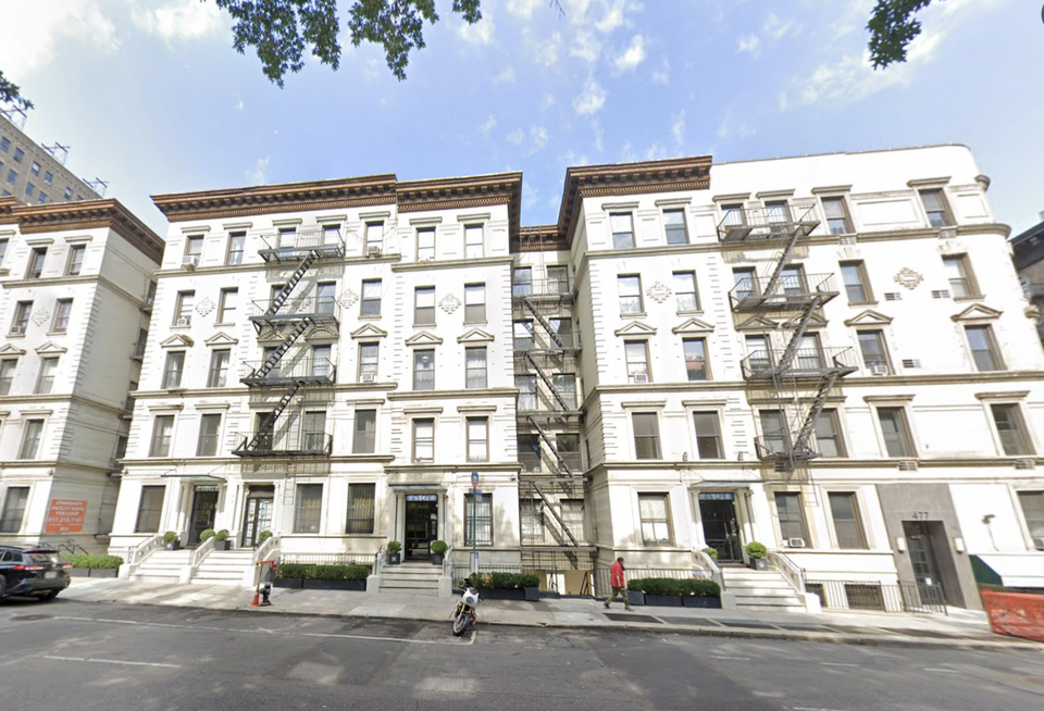 475 Central Park W., the largest of the four-building residential portfolio on Central Park W. sold by T30 Capital this week.