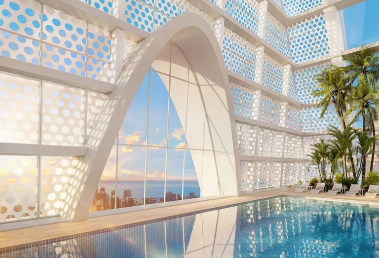Okan Tower Okan Group 542 N Miami Ave Downtown - Roof Pool