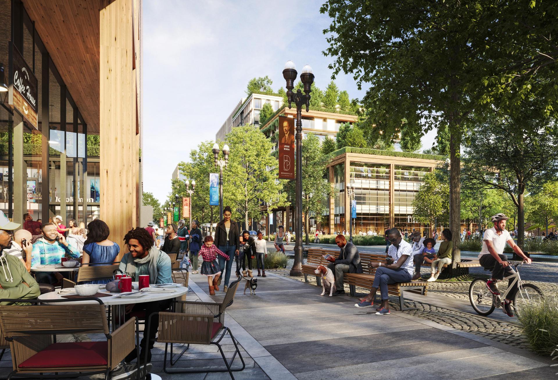 Bronzeville Lakefront Rendering