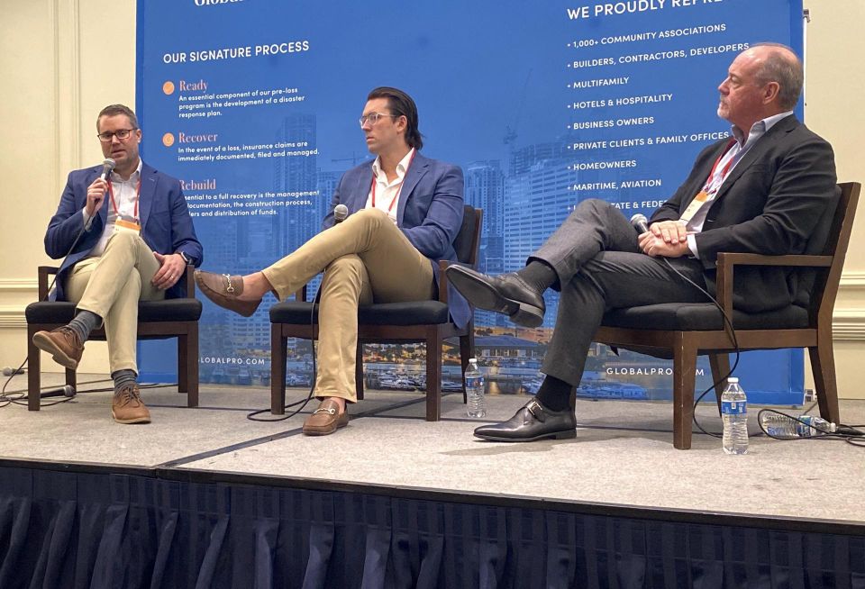 BMO Harris Bank’s Shawn Oden, Peachtree Hotel Group’s Will Woodworth and Kolter Hospitality’s Scott Webb.