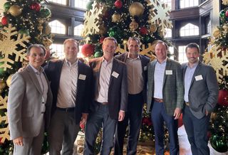 Left to right: SIOR Chicago Chapter board members Sergio Chapa, Sean Henrick, Sam Badger, Peter Billmeyer, John Cassidy and Ryan Moen