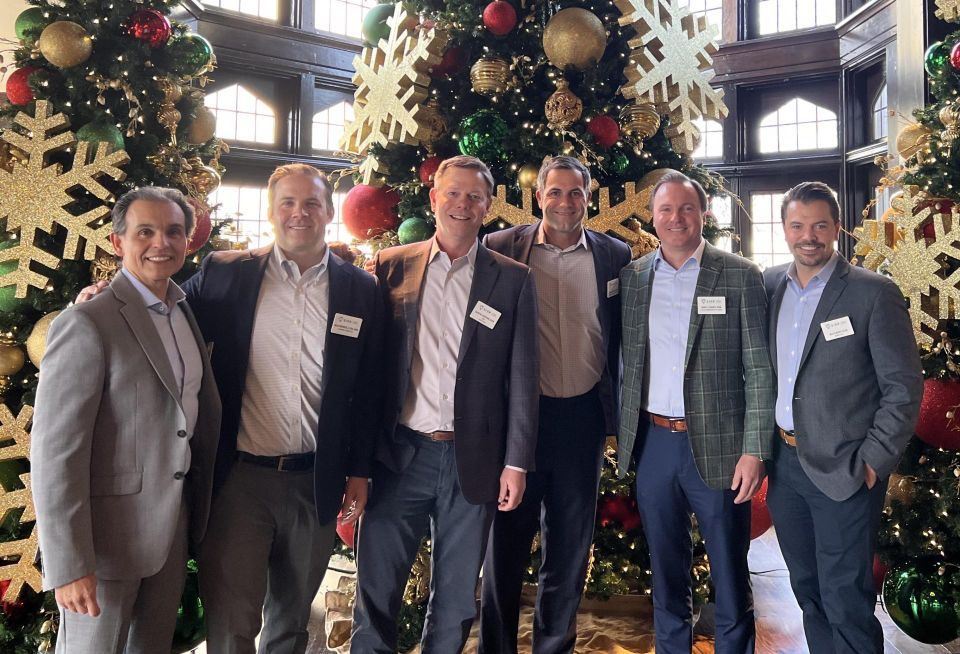 Left to right: SIOR Chicago Chapter board members Sergio Chapa, Sean Henrick, Sam Badger, Peter Billmeyer, John Cassidy and Ryan Moen