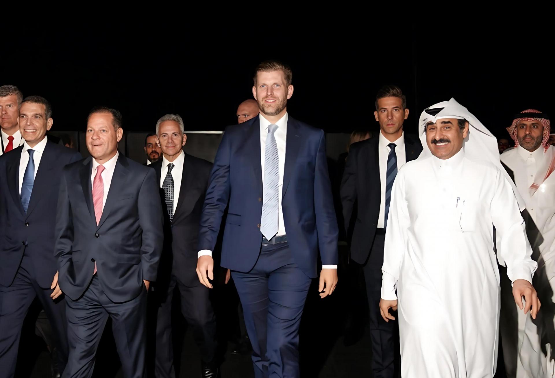Eric Trump The Trump Orginization Saudi Arabia Dar Global