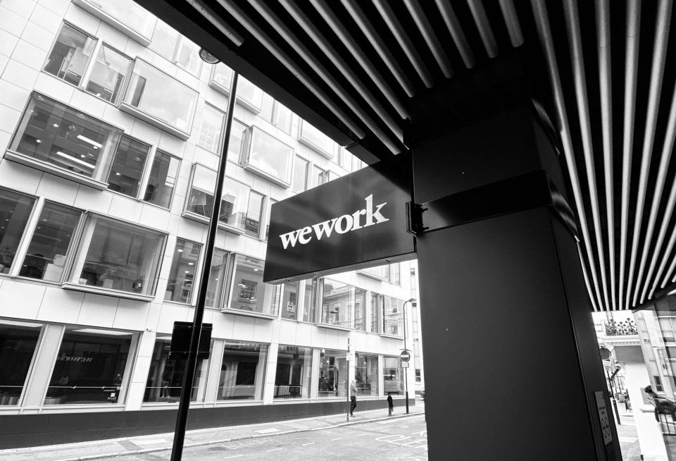 WeWork Sign in London
