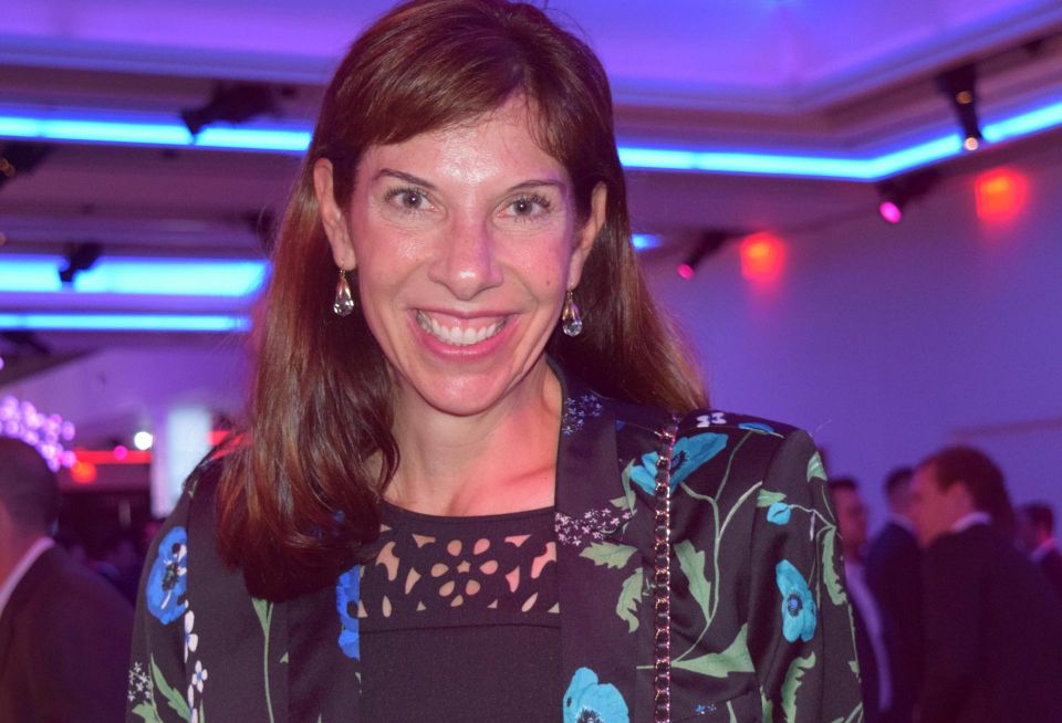 New York City Economic Development Corp. Chief Operating Officer Melissa Román Burch at the 2022 REBNY banquet