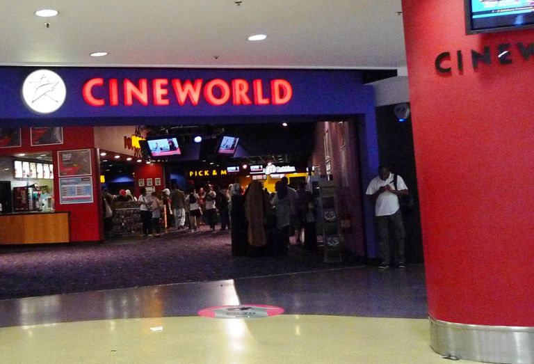Cinema entrance