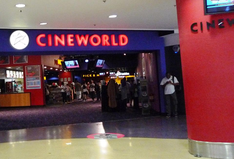 Cinema entrance