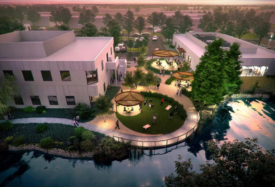 Rendering of the Palo Alto Labs