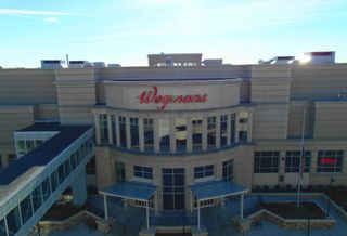 A photo of the Wegmans storefront when it opened in 2018.