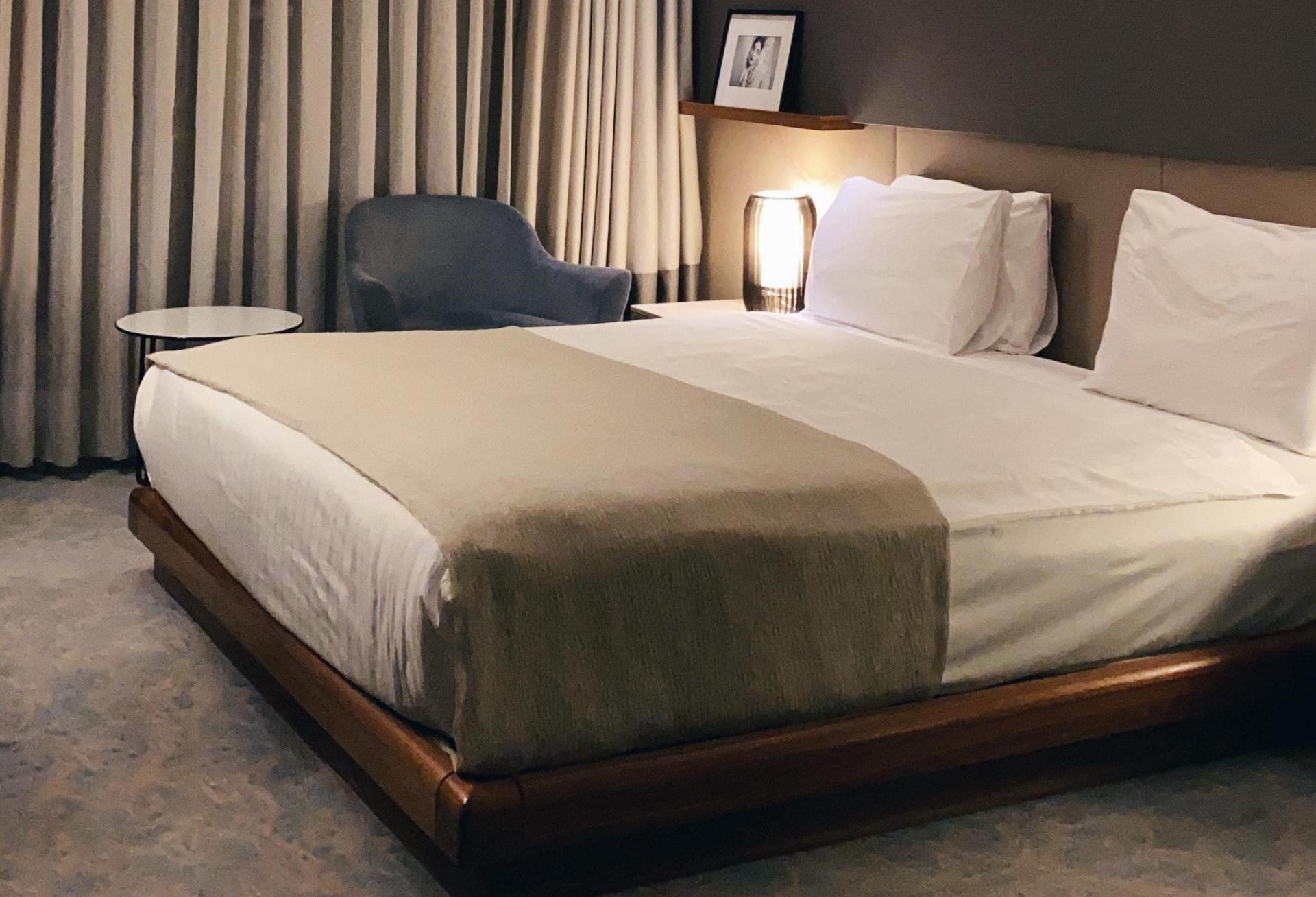 Interior of a hotel room