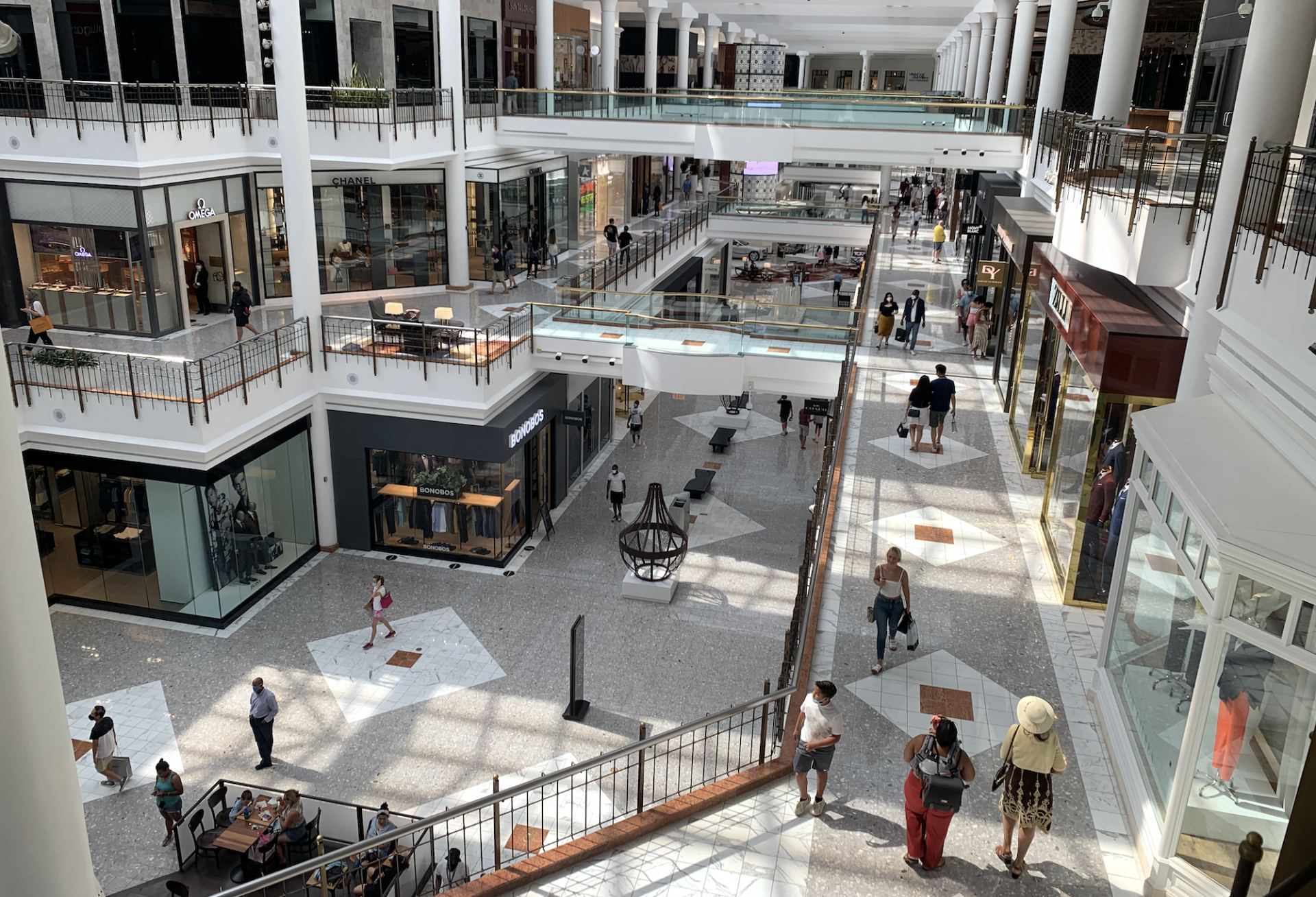 The Tysons Galleria mall in Tysons, Virginia.