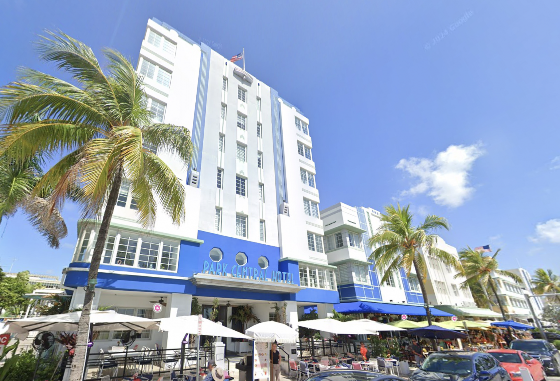 Park Central Hotel in Miami Beach 650 Ocean Drive