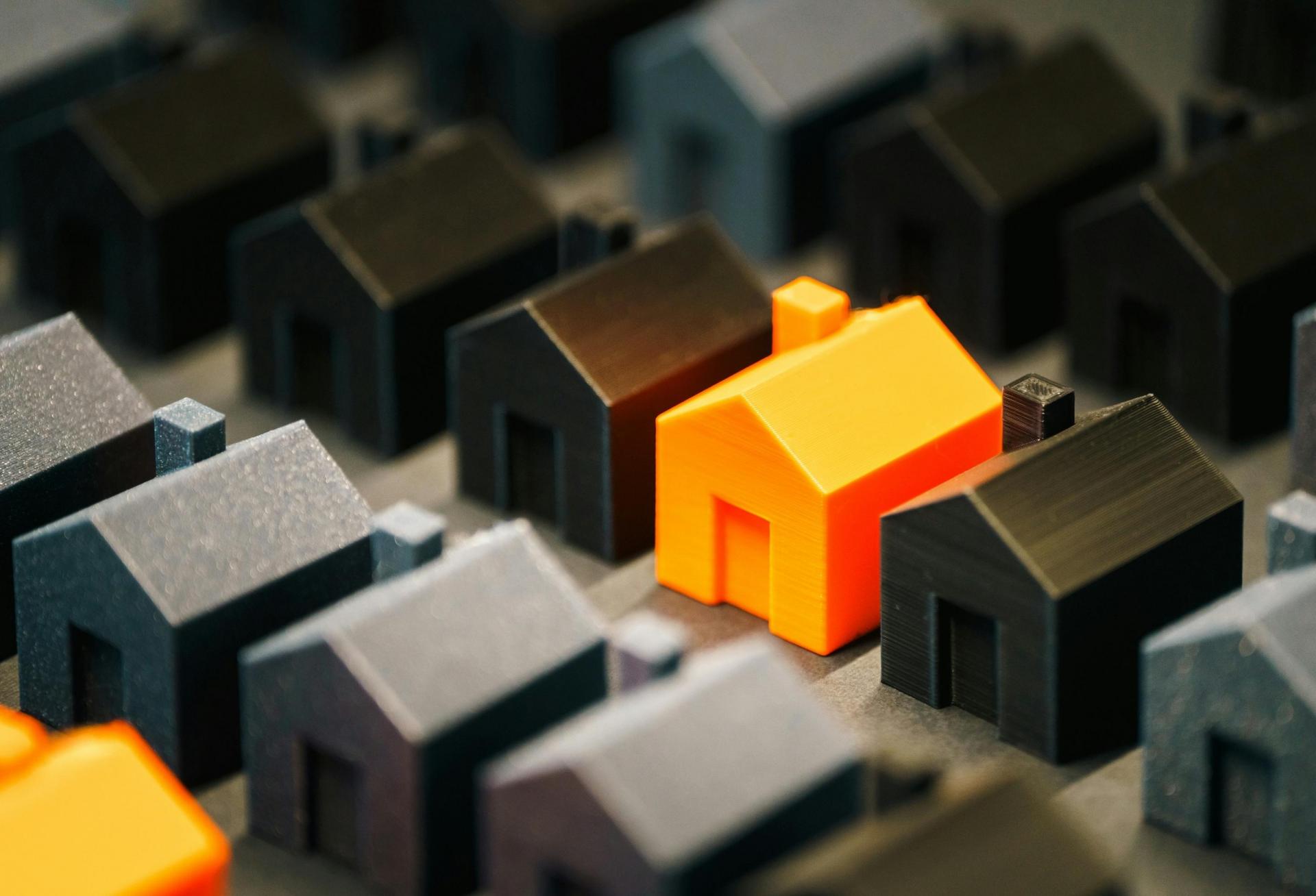 orange house