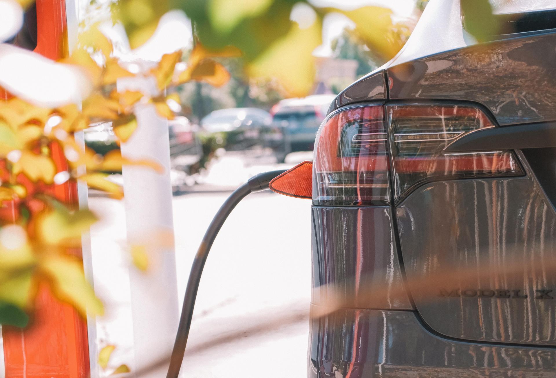 Tesla Model X charging
