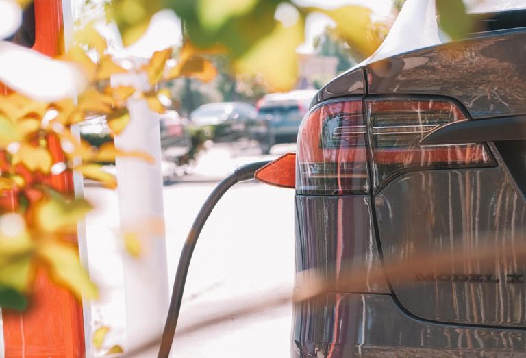 Tesla Model X charging