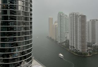 Miami Stormy Skyline