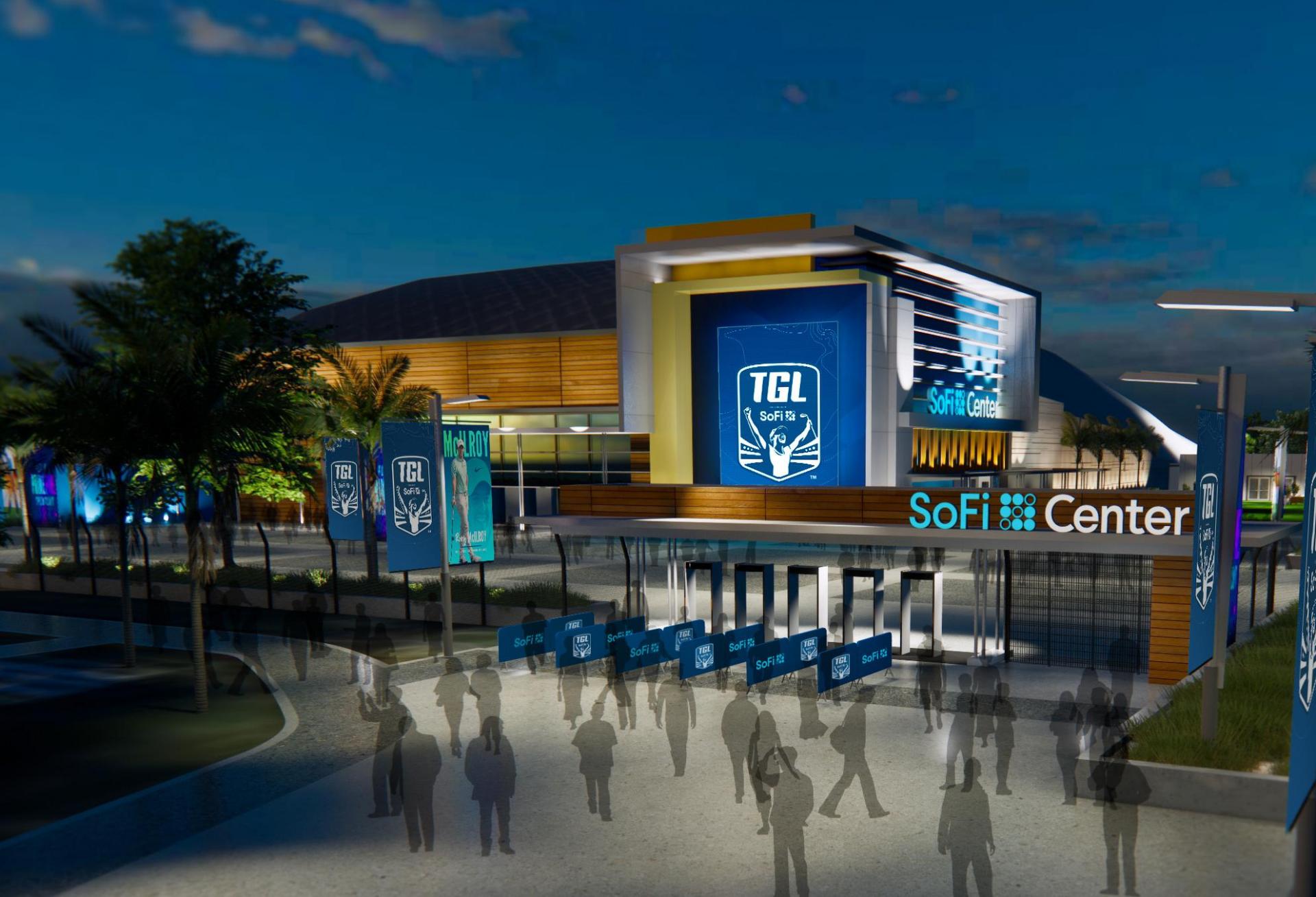 SoFi Center - TGL - TMRW Sports - Palm Beach State College - Exterior 2