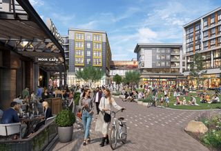 Rendering of Old Orchard redevelopment plans