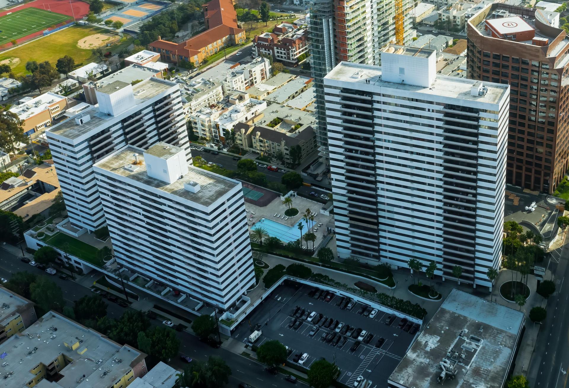 Barrington Plaza To Take Units Off Market For $300M Fire Safety Update