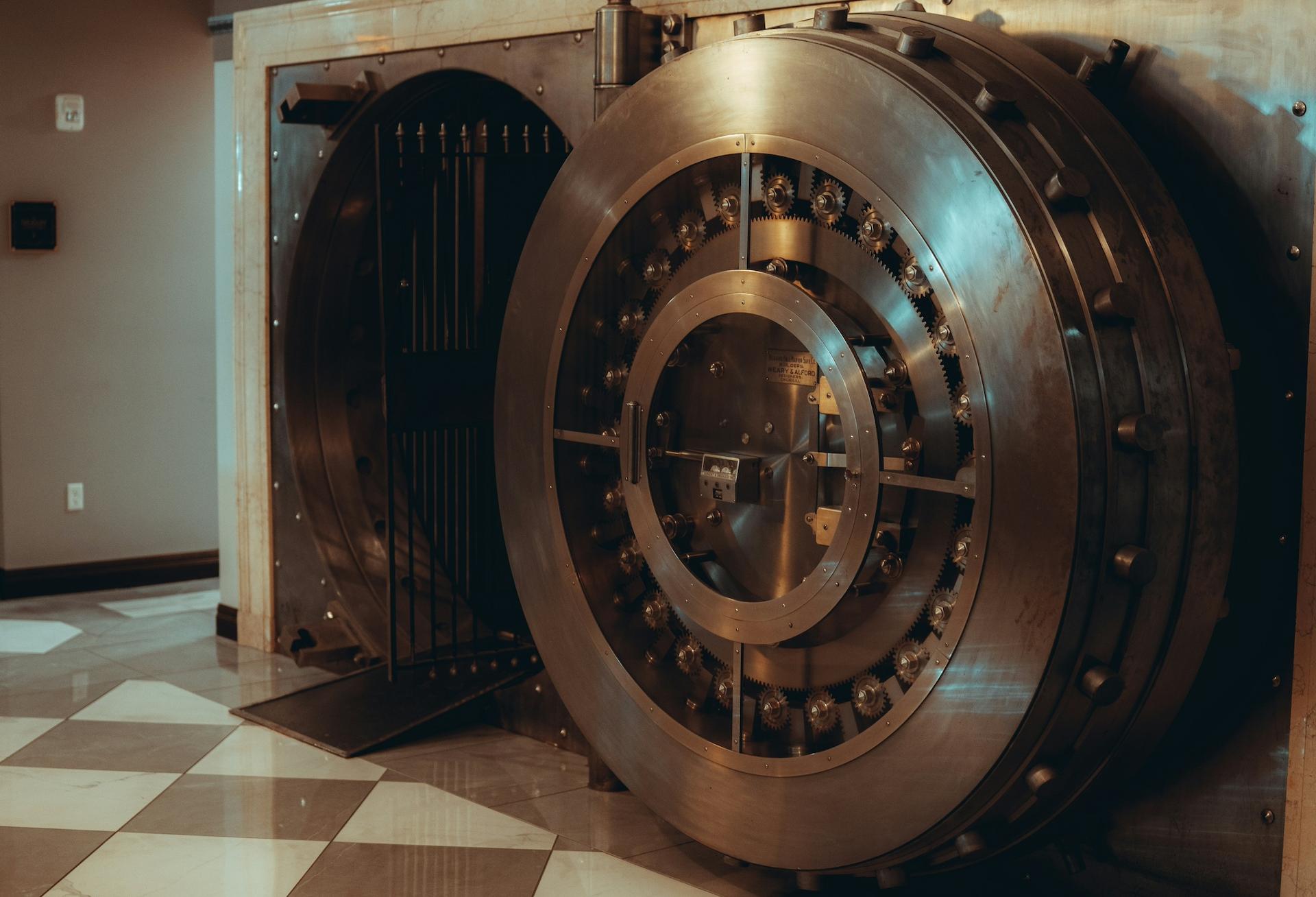 Removal of bank vaults from former banks are a frequent sticking point in lease negotiations. Bank Vault