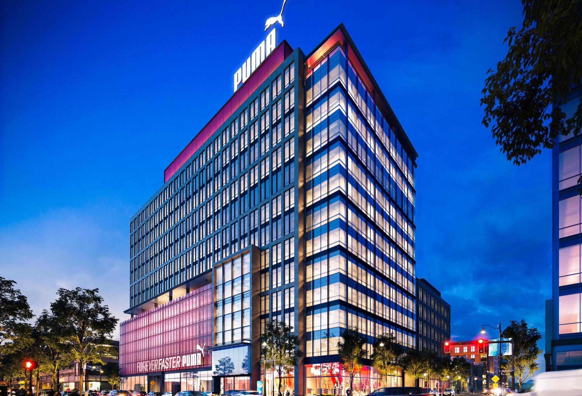 Construction Begins At Puma’s Future HQ At Assembly Row