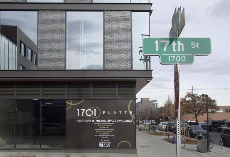 Exterior of 1701 Platte