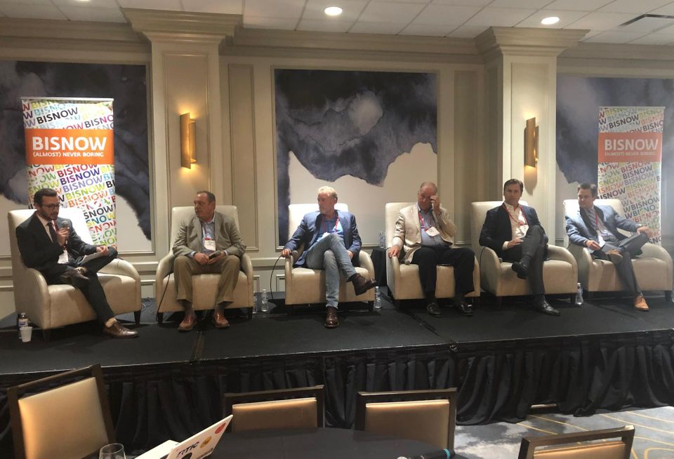 W Squared Architects Founding Principal Shane Wilson, Madison Marquette Managing Director Bryant Nail, Marquette Cos. Darren Sloniger, Greystar Executive Director Stacy Hunt, Mill Creek Residential Senior Managing Director Jeb Cox, Arch-Con Corp. Senior Vice President Michael Vaughn