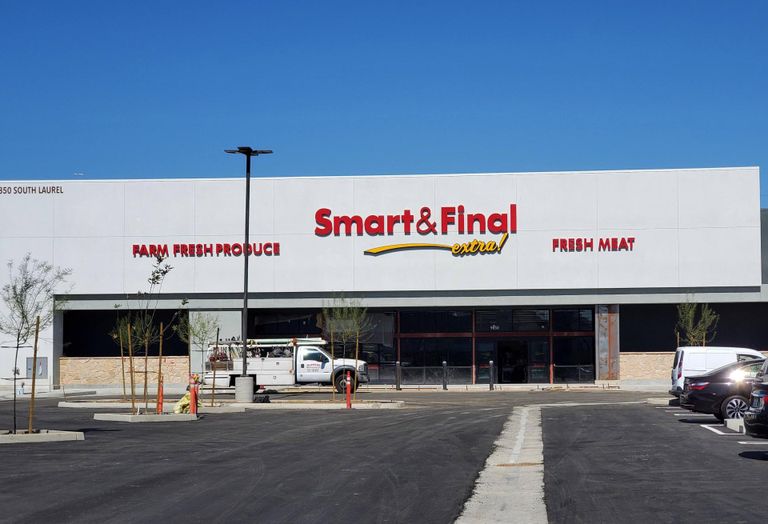 Smart & Final anchors the Freedom Plaza in Watts