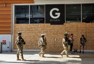 Retailers Prepare To Guard Stores Against Looting If Election Protests Erupt