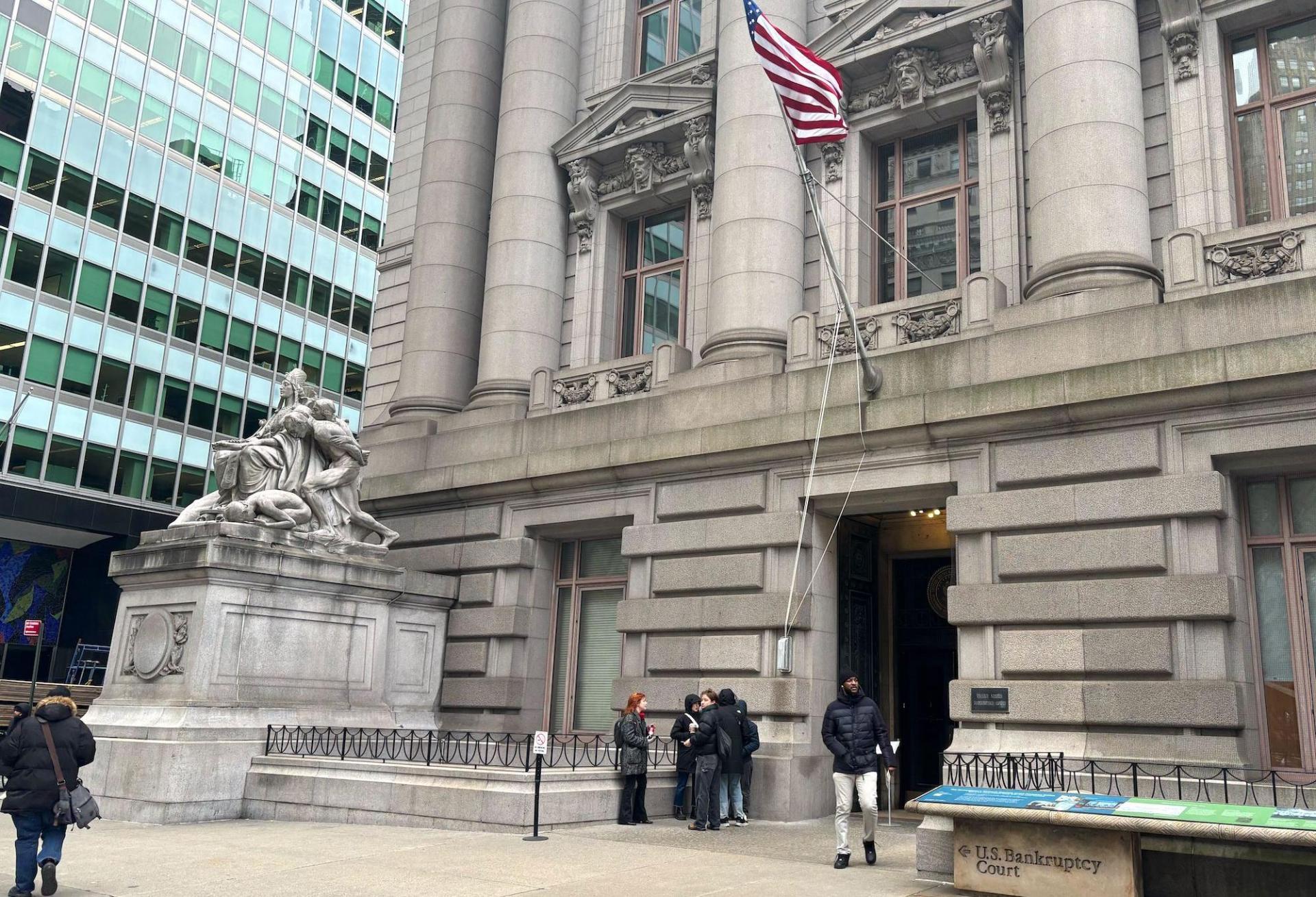 U.S. Bankruptcy Court for the Southern District of New York in Lower Manhattan.