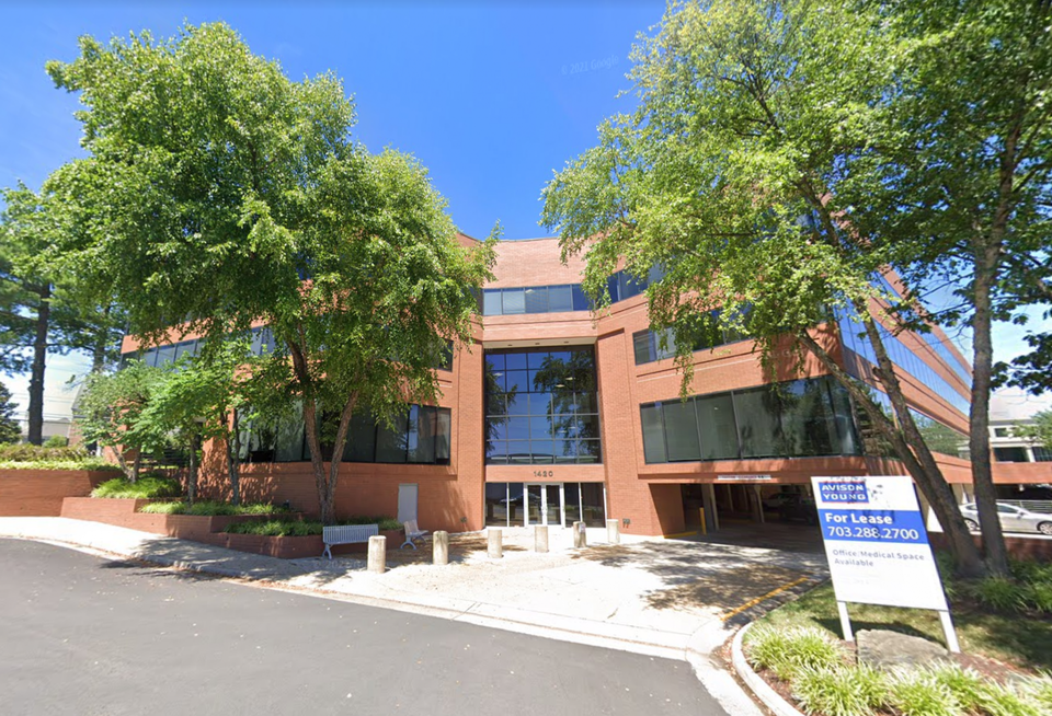 Medical office building at 1420 Beverly Road, McLean, Virginia