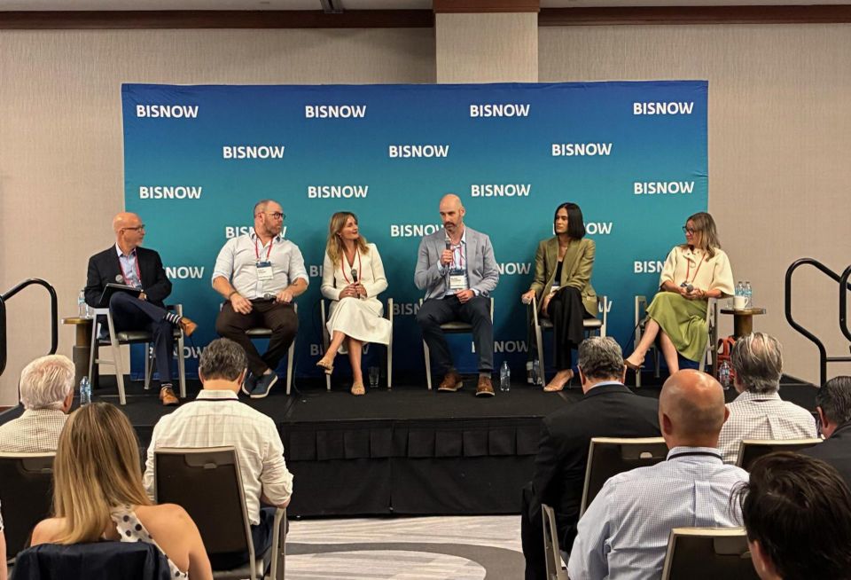 Panelists speak at the Bisnow Houston Retail & Mixed Use Summit on July 22, 2026.