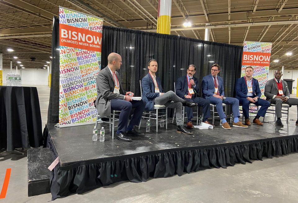 Moderator Andrew Beauchemin, Managing PrincipalWCRE Capital Advisors; Tony Grelli, Founding PartnerVelocity Venture Partners; Andrew ColerSVP PNC Real Estate; Chris Egan,SVP Walker & Dunlop; Mike Stillwell,CEO Streamline;Tawan Davis, CEOSteinbridge Group.