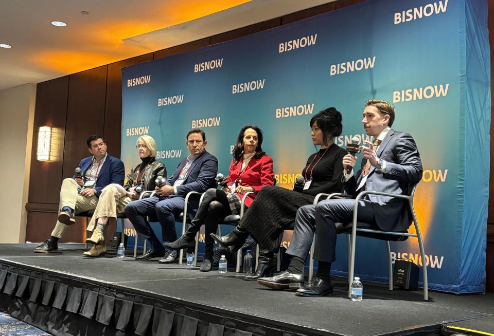 CBRE' David Stockel, Partnership Fund for New York City's Maria Gotsch, Outshine Properties' Jonathan Scheinberg, Himmel+Meringoff's Leslie Himmel, HDR's Sally Lee, NYCEDC's James Gibaldi