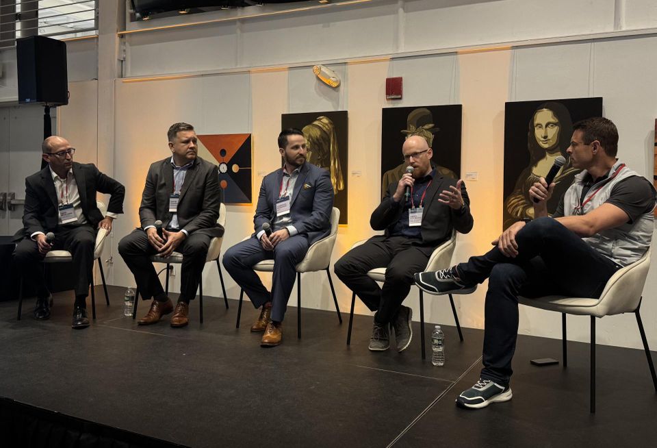 Charlesgate's Todd Mikelonis, Northland's David Scharfenberg, Parity Inc.'s Cameron Rapoport, HFA's Aksel Solberg and The Procopio Cos.' Michael Procopio.