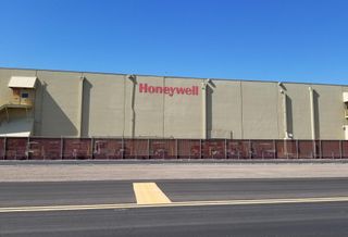 President Trump visited Honeywell at Sky Harbor Airport. 