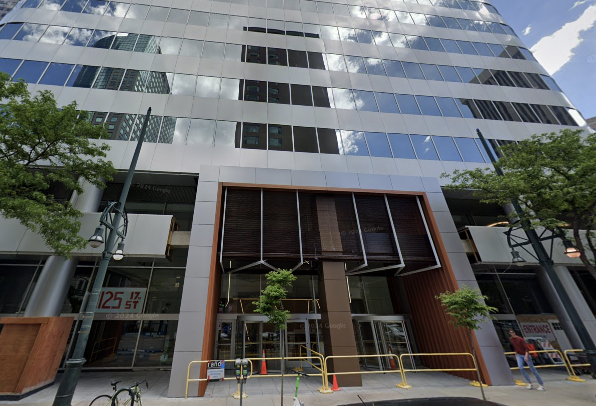A Google Maps Street View image of 1125 Seventeenth St. in Denver