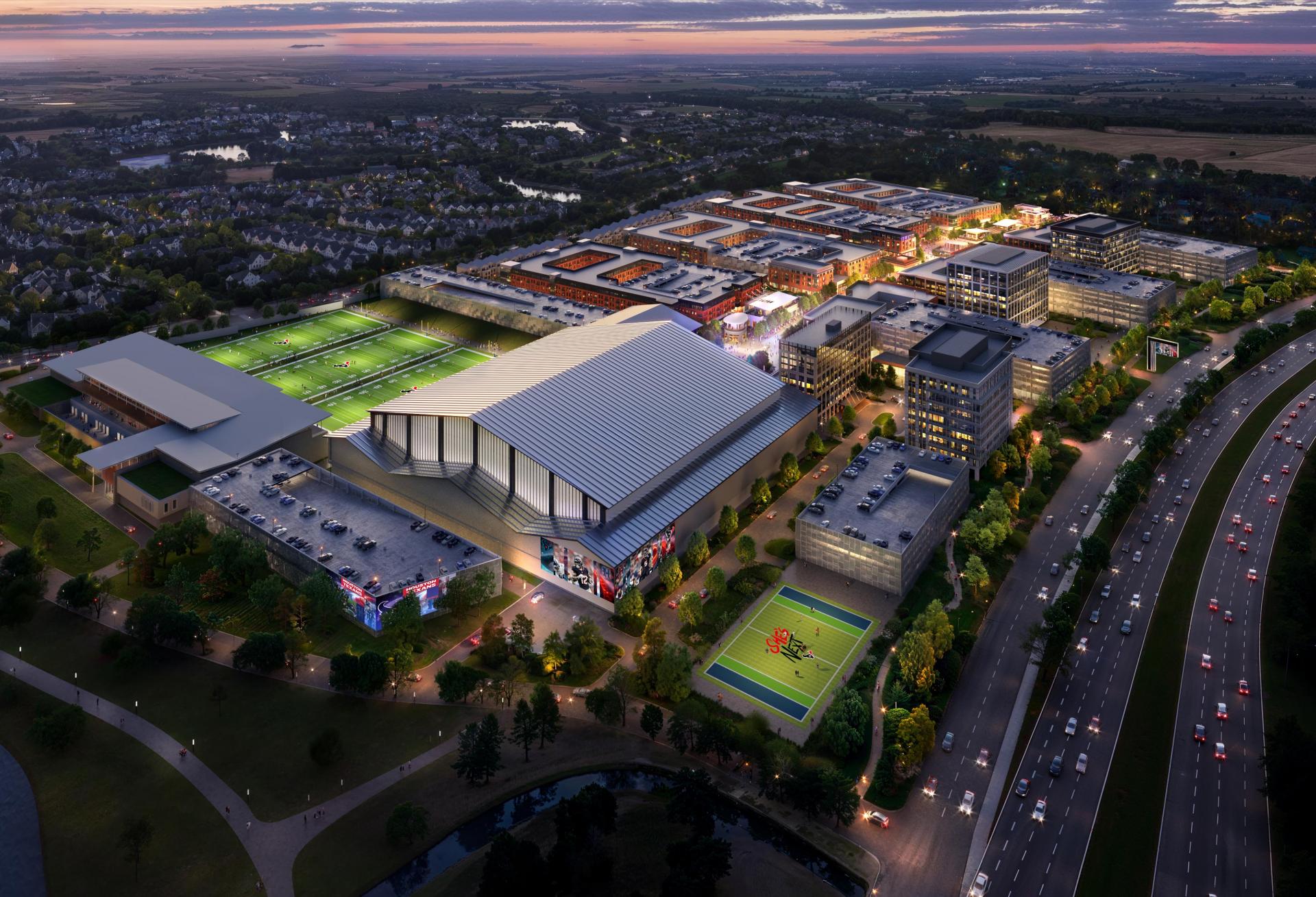A rendering of the upcoming Toro District in Houston.