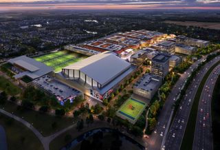 A rendering of the upcoming Toro District in Houston.