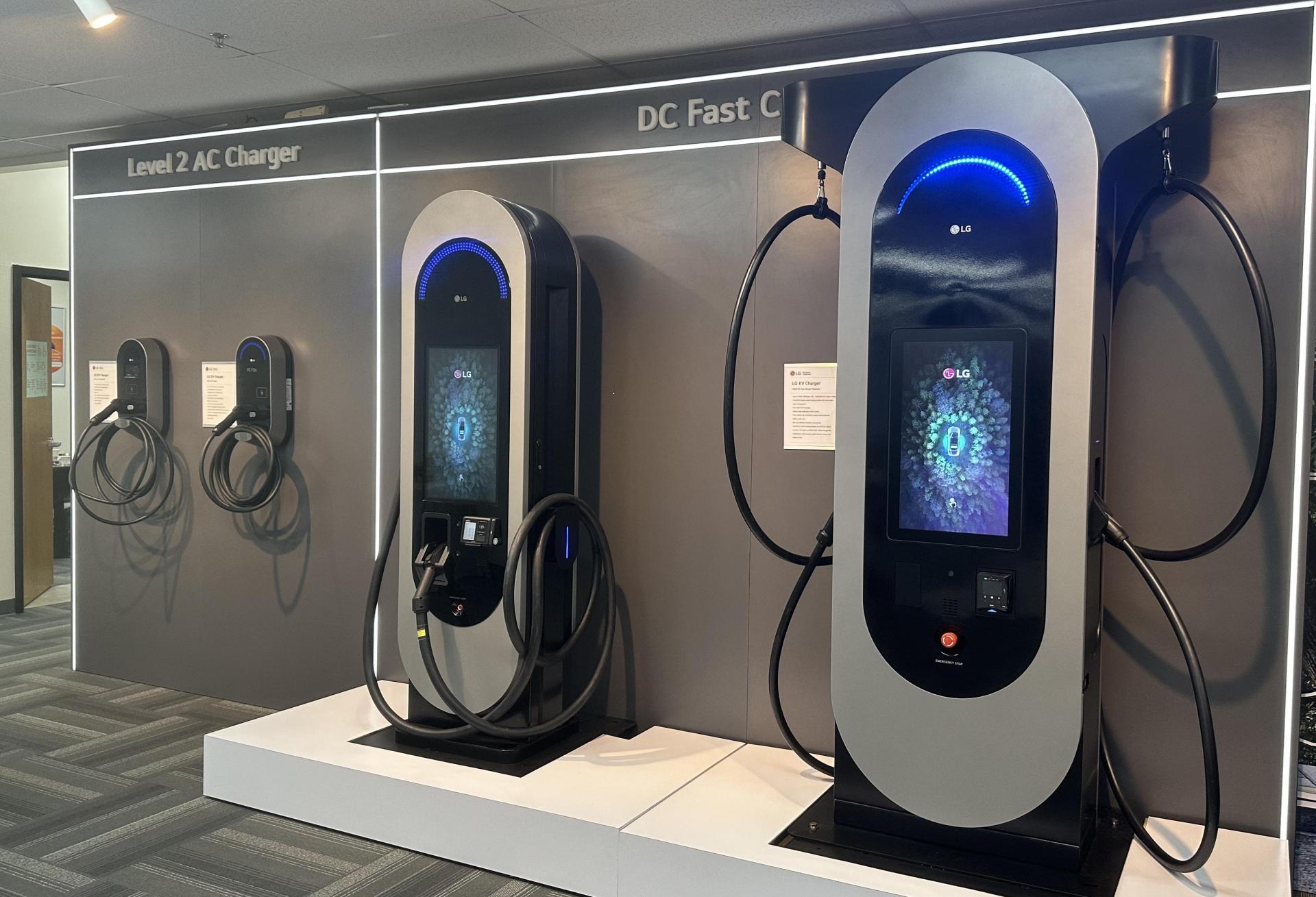LG Electronics Unveils First U.S. EV Charging Factory In Fort Worth