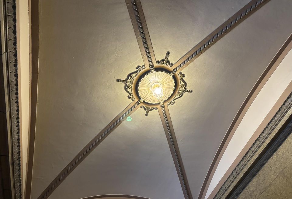 Ceiling at 65 E. Wacker.