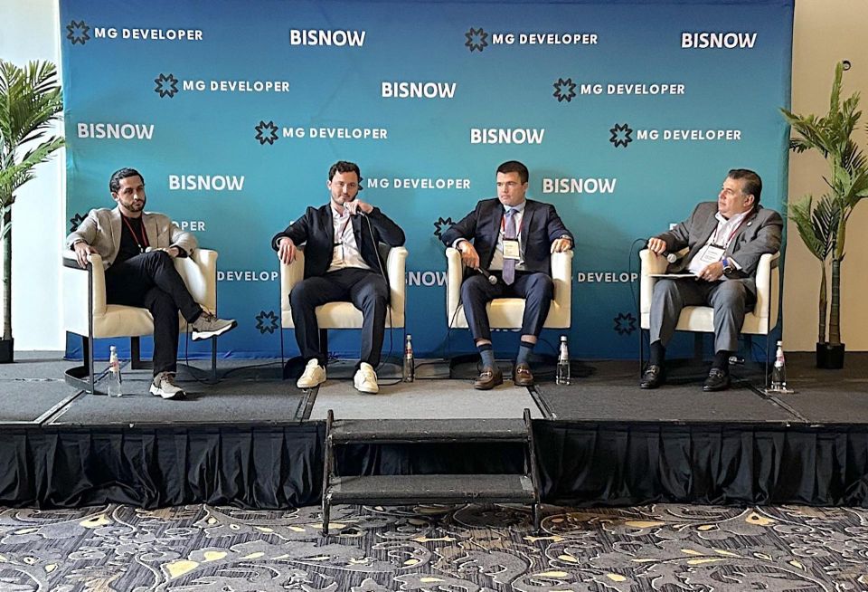 MG Developer’s Diego Torrealba, Jordan Karp LLC’s Jordan Karp, The Easton Group’s Dalton Easton, Greenberg Traurig’s Alfredo Gonzalez